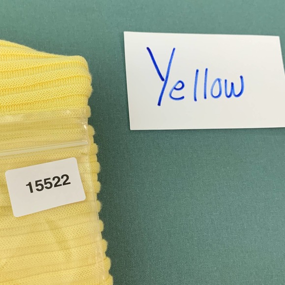 Belford Womens Sweater Size Small‎ Yellow Pima Cotton Tie Hem Ribbed 3/4 Sleeves - Picture 12 of 12